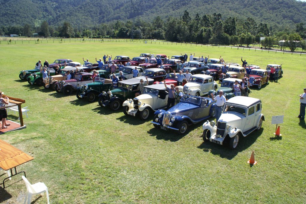 Rileys in Queensland for the National Rally